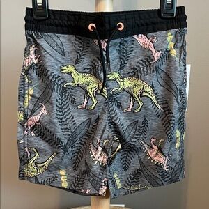 ⭐️⭐️PICK 5 / $20 NWT Old Navy Dinosaur Print Swim Shorts Small 6/7